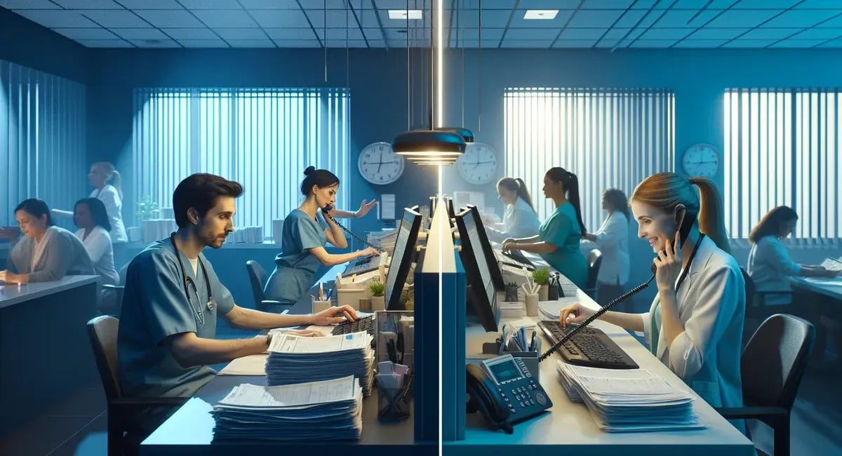 AI phone automation for Veradigm Professional practices