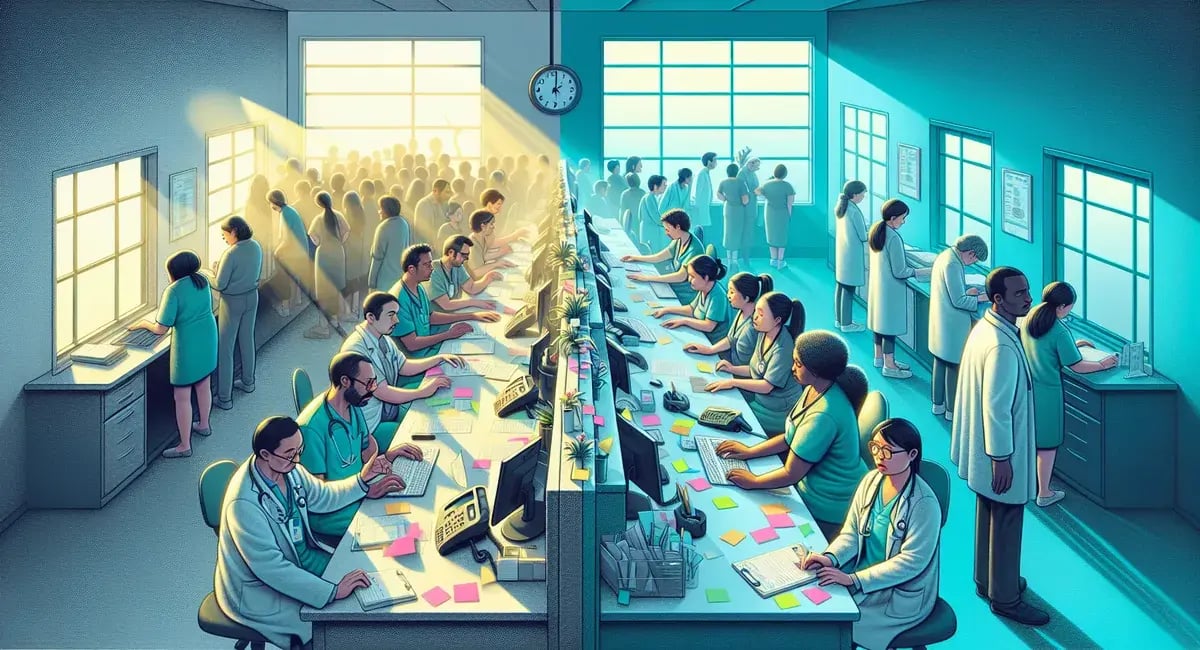 Reduce front desk phone calls in medical practice with AI