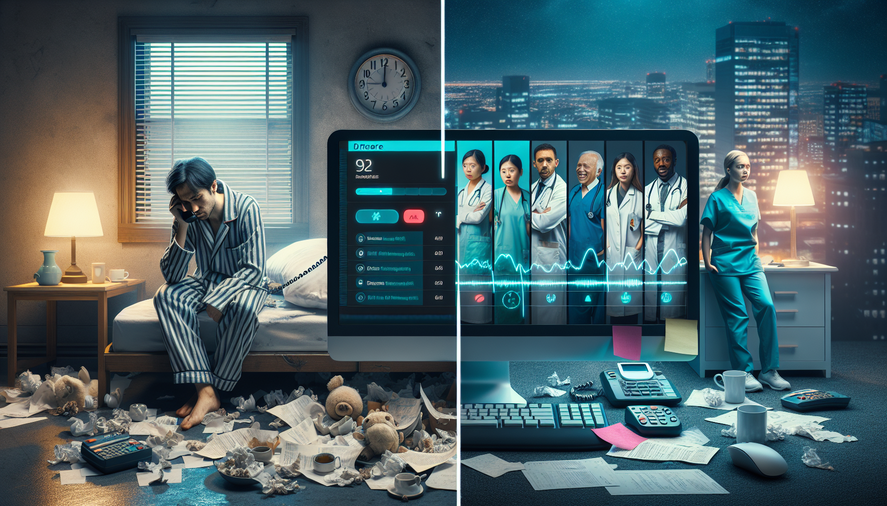 AI answering service resolving after-hours medical calls