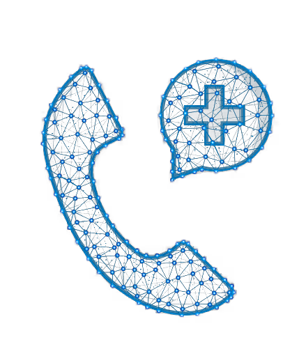 Doctor using CallMyDoc on tablet